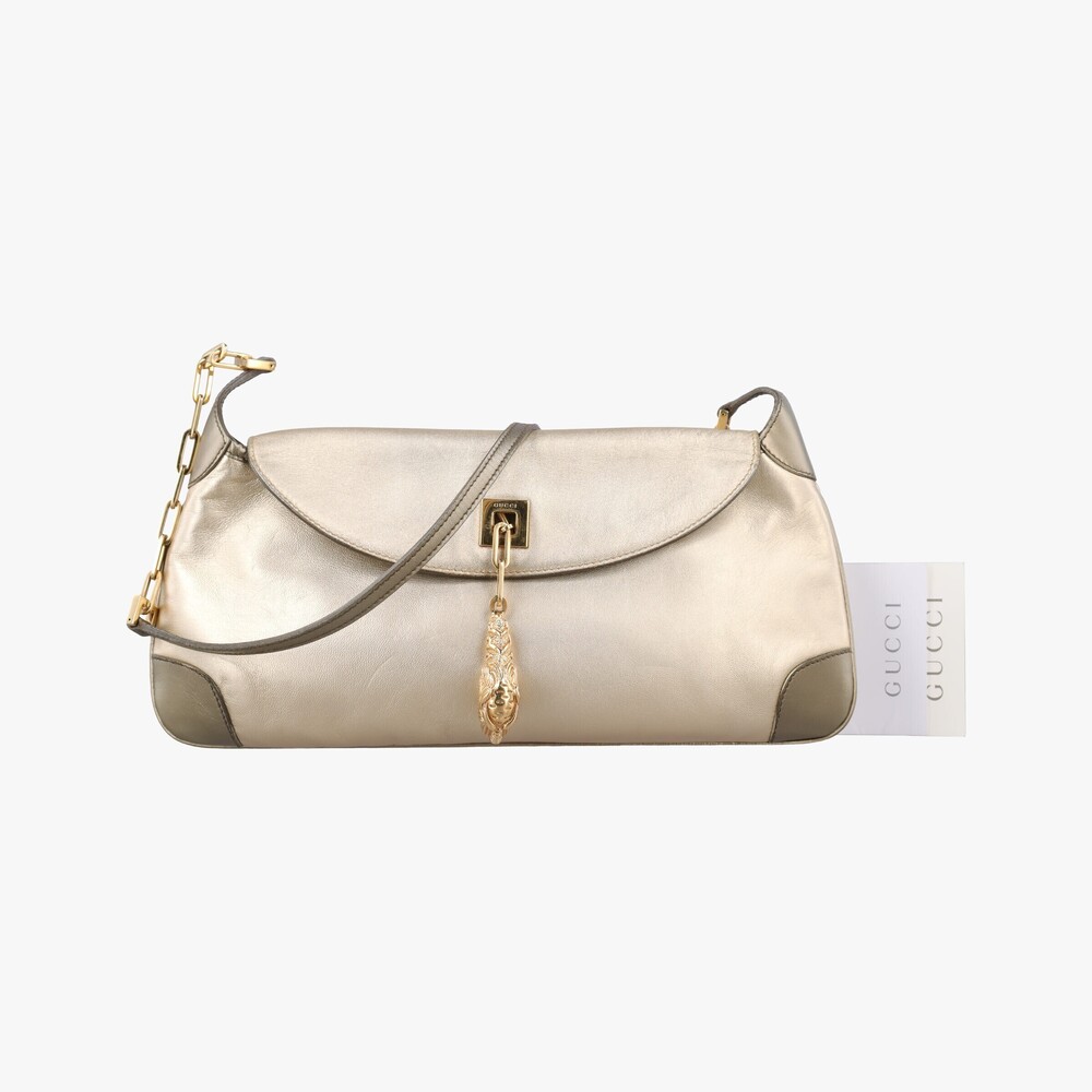 Gucci Jackie Leather Gold